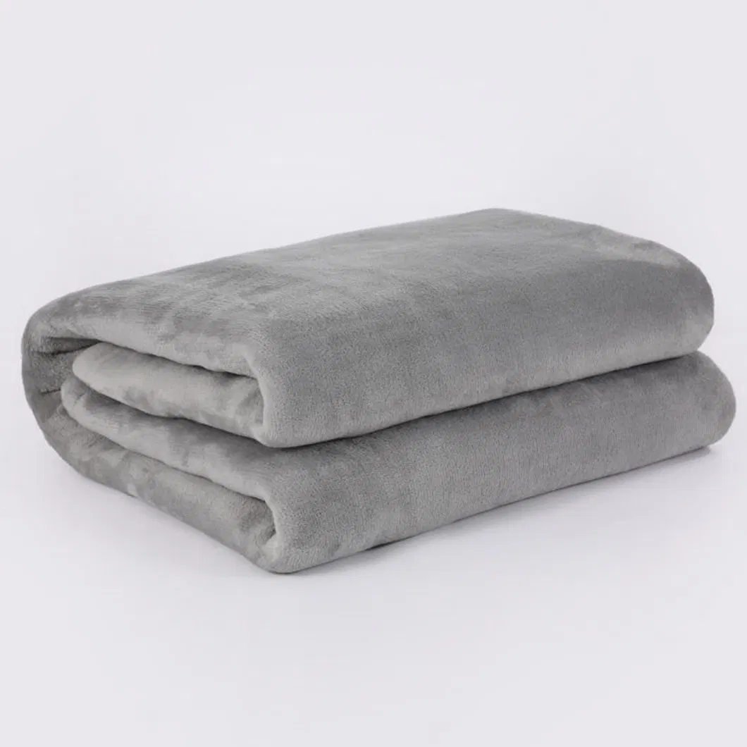 Hot Sales Online Electric Heating Blanket, Soft Sherpa Heated Throw Blanket