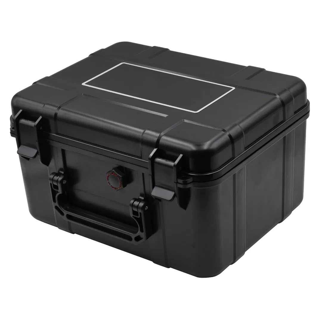 Travel Humidor with 60 Cigar Capacity Premium Cigar Protection Portable Airtight Watertight Stainless Steel Hinge and Latch Hinges Black