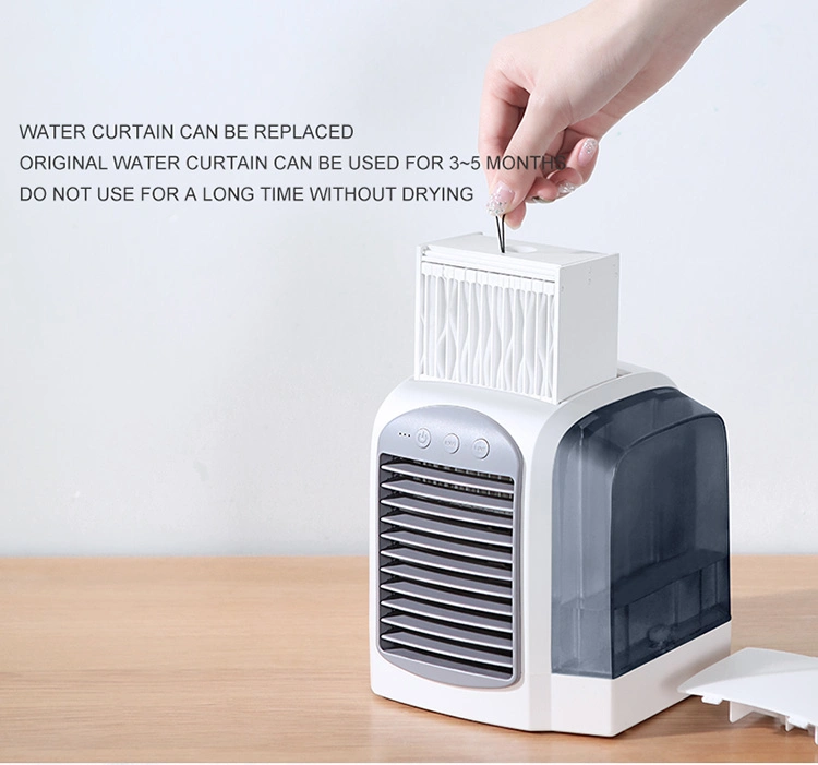 New Arrival Personal Mini Portable Air Cooler Desktop USB Water Cooling Fan