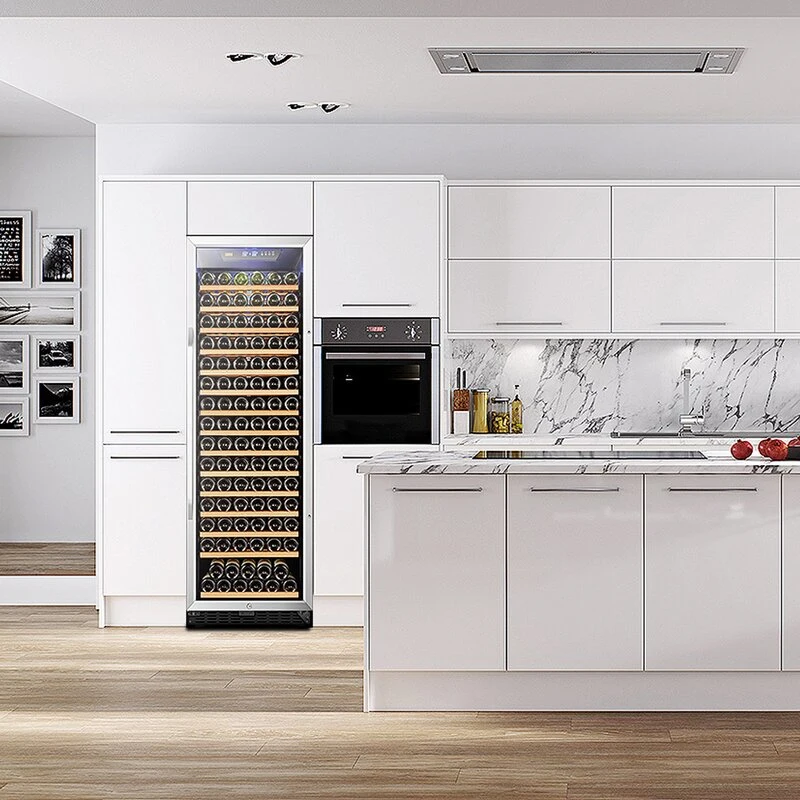 Usf-168s Free Standing/Built-in Zone Wine Cooler/Wine Fridge /Wine Refrigerator/Wine Cellar