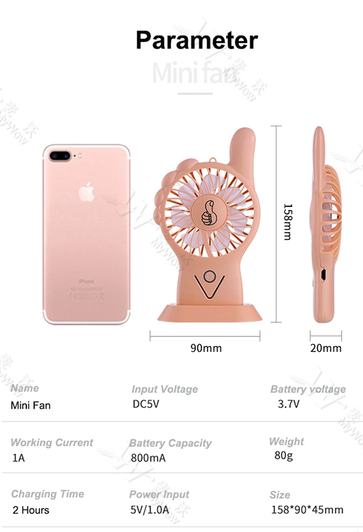 2019 Small Fan Air Cooling Desktop Portable Mini USB Fan