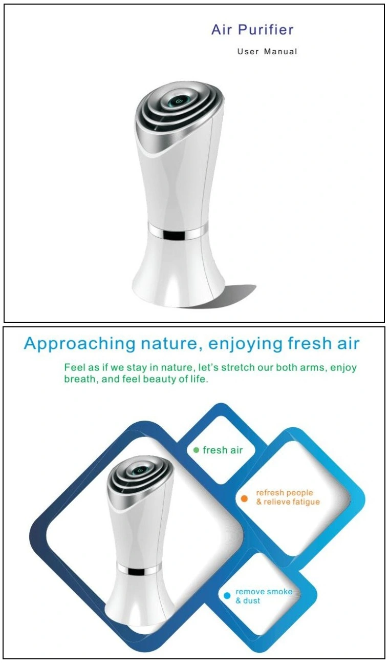 Desktop Air Purifier Household Appliances for Smoking Room