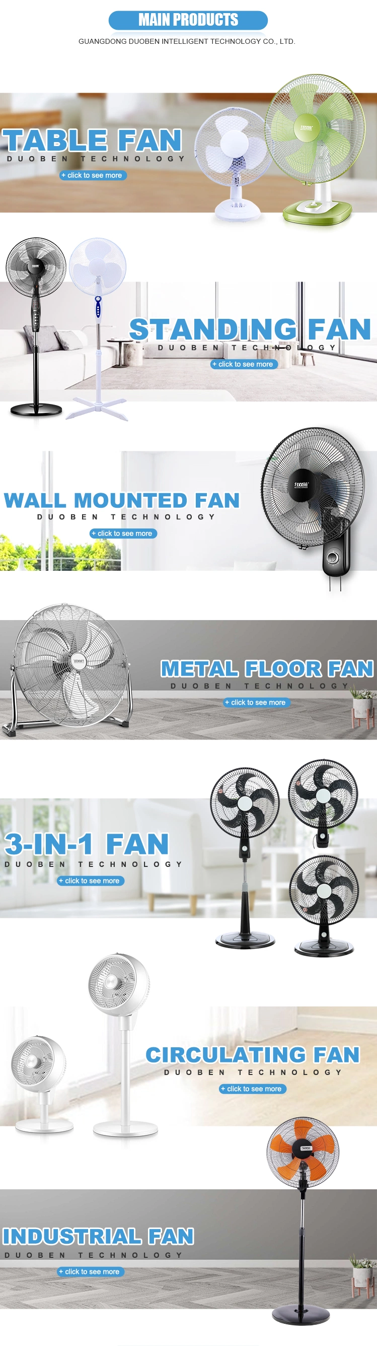 Electric Electrical Stand Standing Floor Wall Pedestal 3 in 1 Industrial Fan
