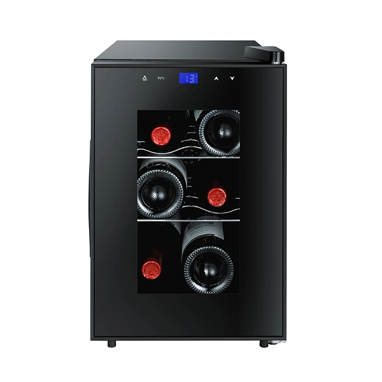 Thermoelectric Wine Chiller, Eco-Friendly and Ultra Silence, 6 Bottle Capacity