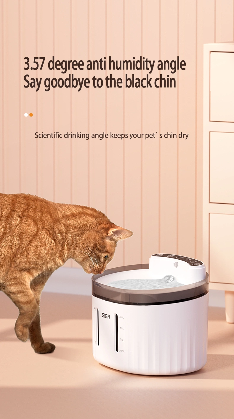 Smart Automatic Pet Water Dispenser WiFi Remote Timing APP Control
