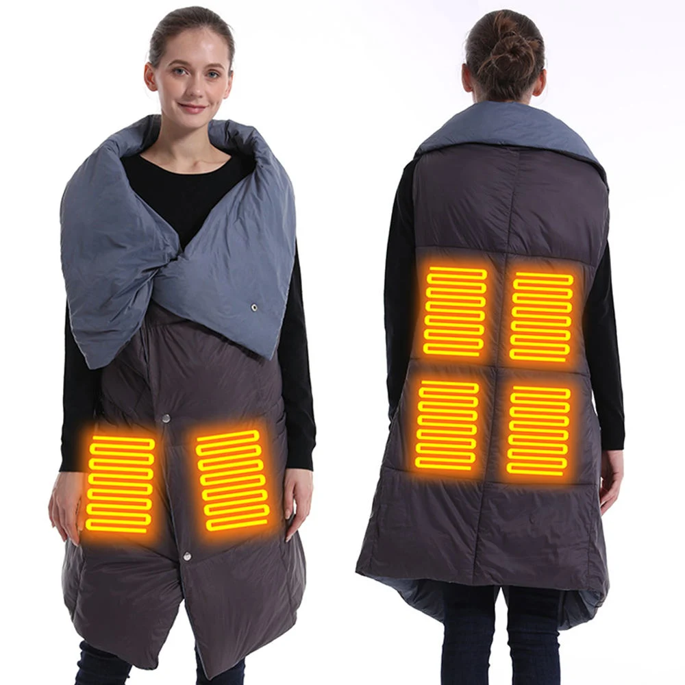 Multi-Functional Electric Blanket Winter Heating Blanket Heated Vest