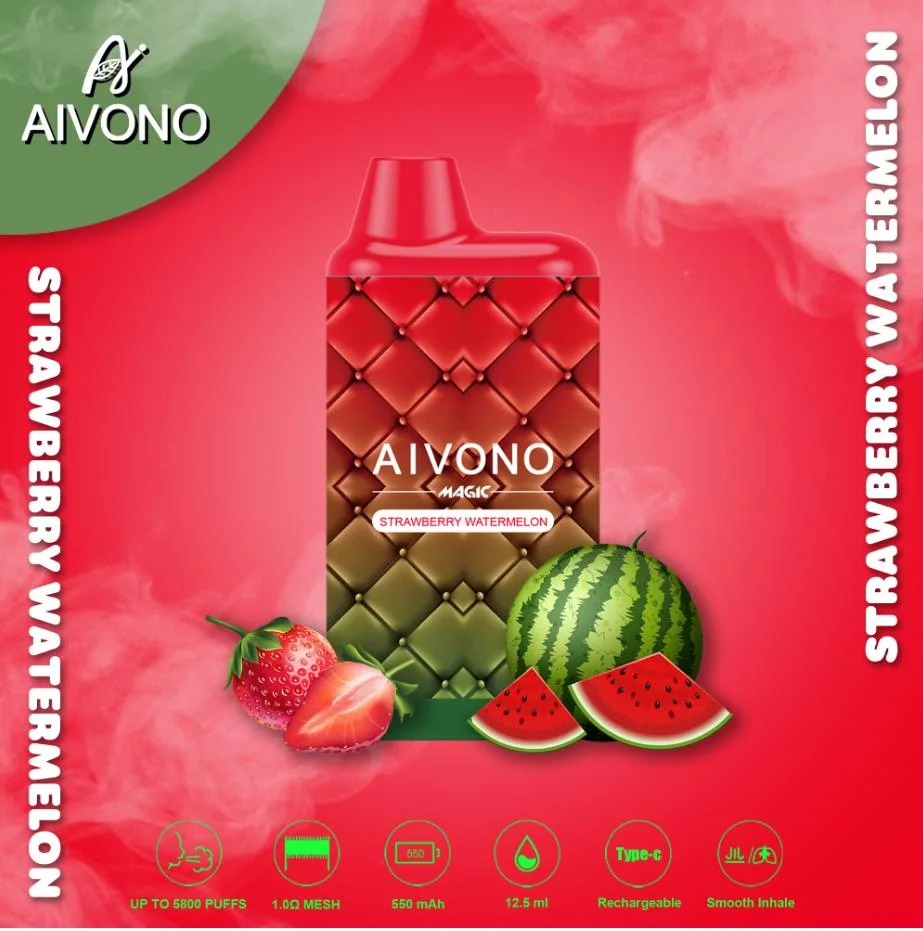 Aivono Disposable Chargeable Factory Wholesale Electronic Cigarette Aim Magic Box 5800puffs OEM