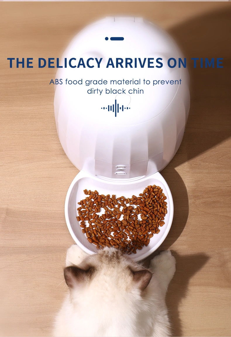 Intelligent Pet Food Distributor for Dogs and Cats Feeder with Remote APP Control