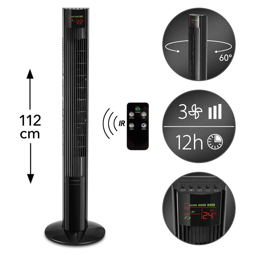Tower Fan Tower &amp; Pedestal Fan Mini Tower Fan with Air Cooler Tower Fan with Remote Control Cooling Tower Fan Bladeless Tower Fan WiFi Tower Fan