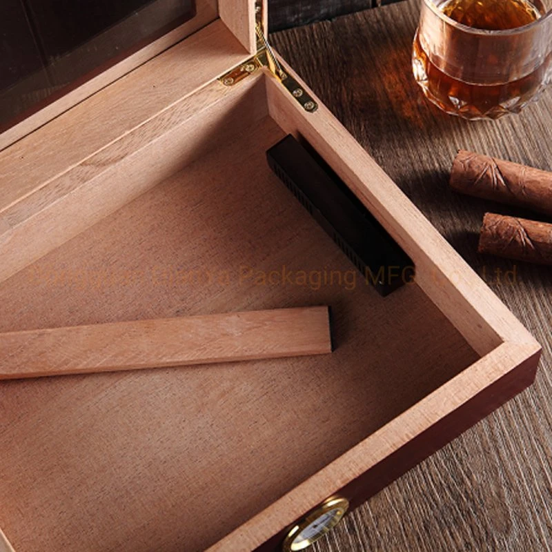 Wholesale Cigar Humidor Boxes with Divider and Window