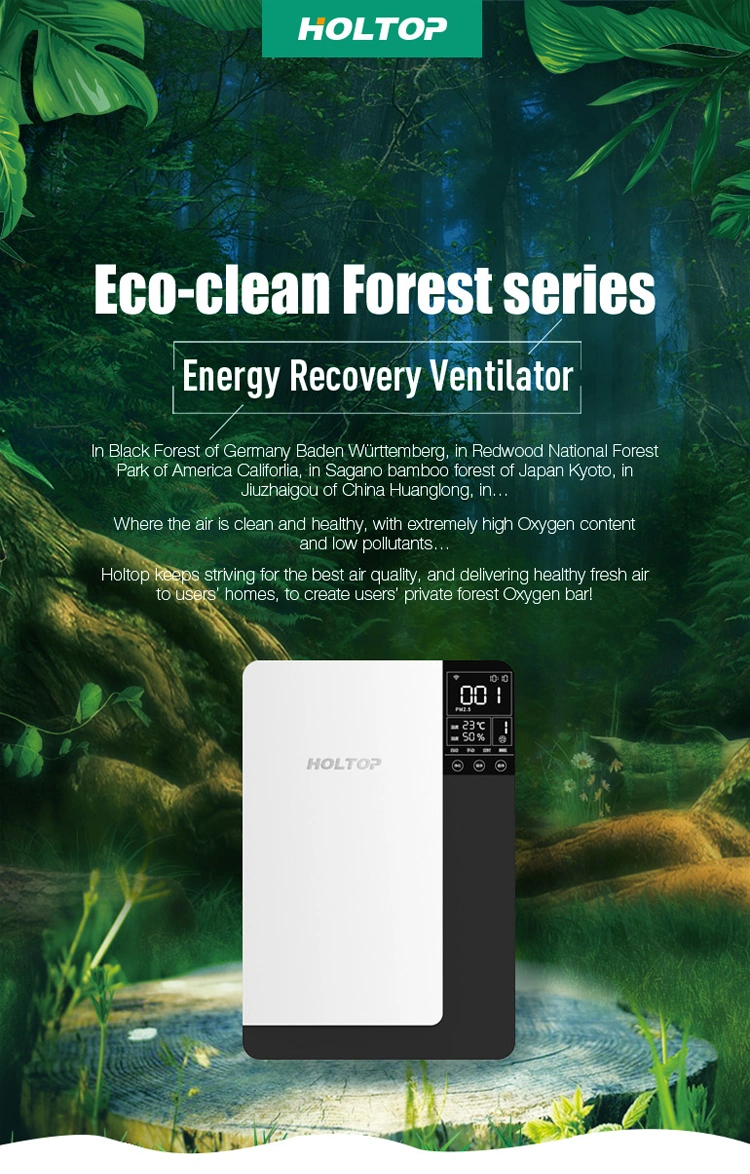 Erv Hrv Intelligent Control Smart Air Cleaner Automatic Freshener