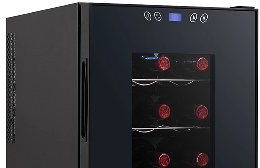 Smad Mini Glass Display Refrigerator Fridge Commercial Wine Chiller