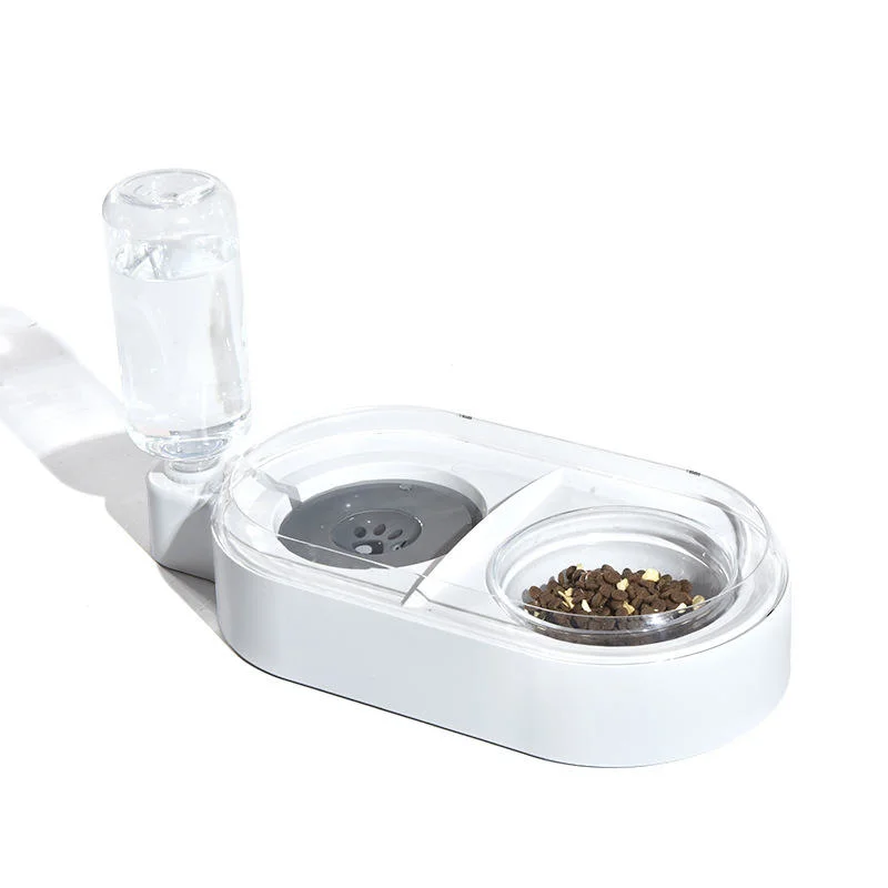 Hot Selling Pet Feeder Smart Automatic Feeding Double Bowl Water Drink Dispenser