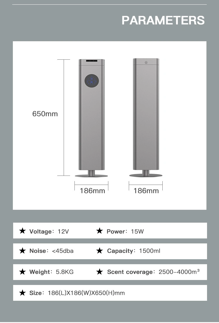 Commercial Factory Price Intelligent WiFi Function Aroma Scent Diffuser