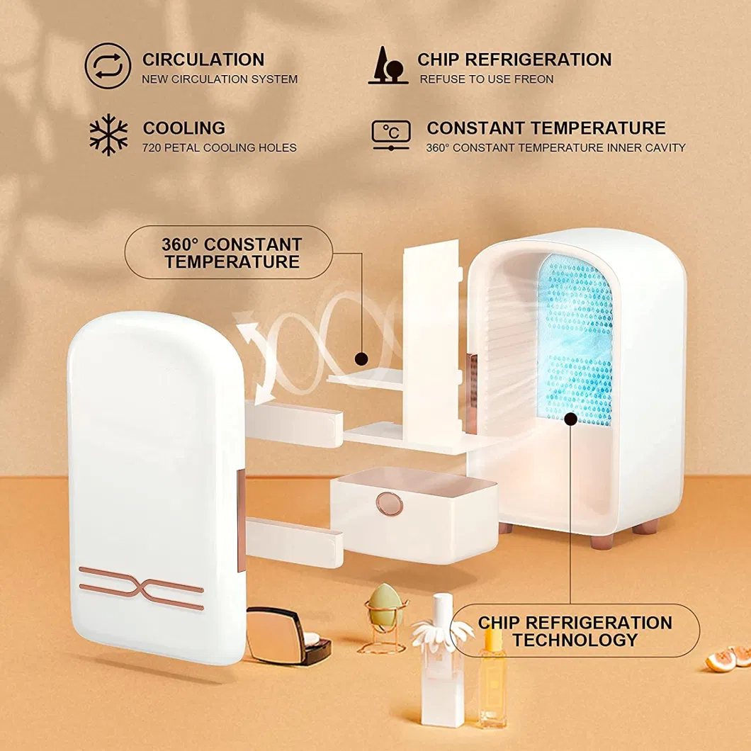 12 Liter AC/DC Portable Mini Cosmetic Beauty Skincare Refrigerator