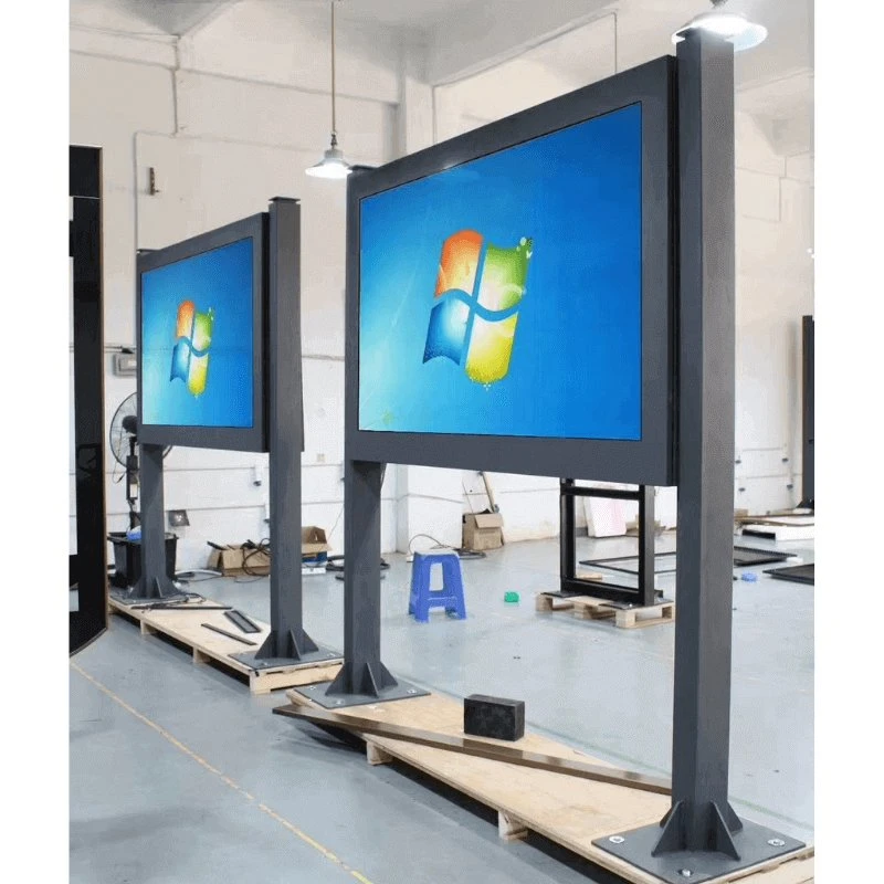 IP65 Rated 98inch Big Size Outdoor LCD Billboard Waterproof Digital Signage