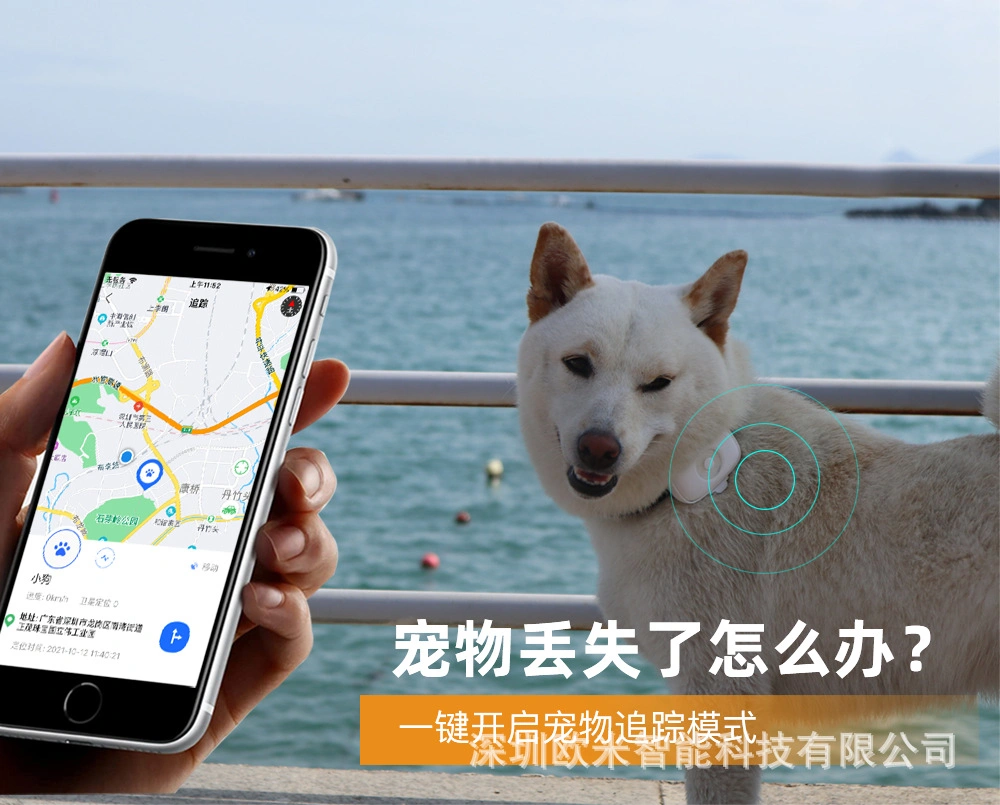 Luminous Pet Seeking Voice Two-Way Call 4G GPS Locator Tracker