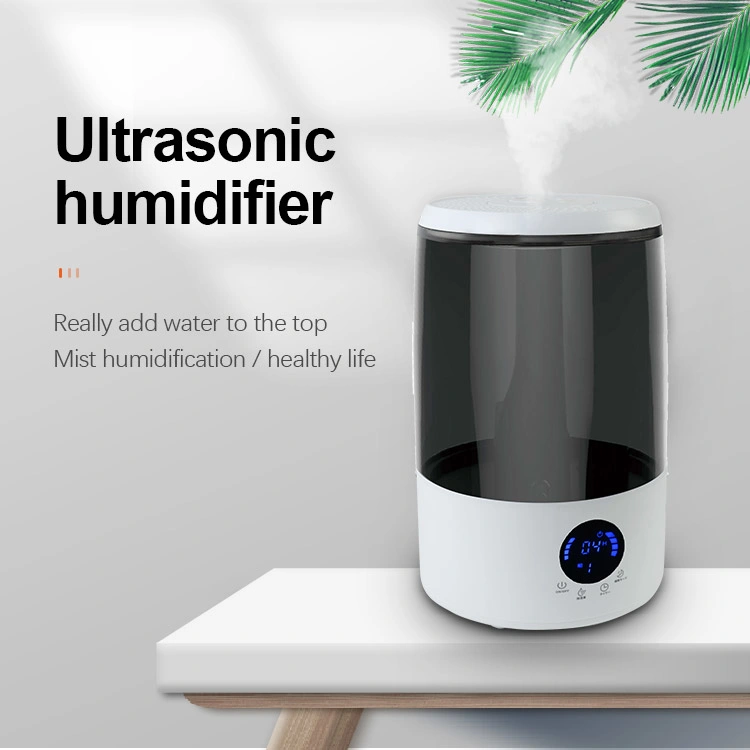 Bedroom Humidifier for Large Room Dry Air Humidifier for Home 4L Long-Lasting Cool