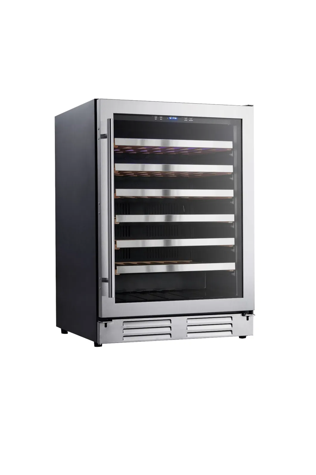 135L 54 Bottles Single Zone Household or Commercial Wine Refrigerator Cooler