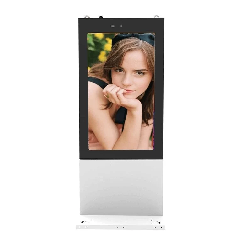 Cheap 55inch Floor Standing Ad Player Outdoor Digital Signage LCD Display