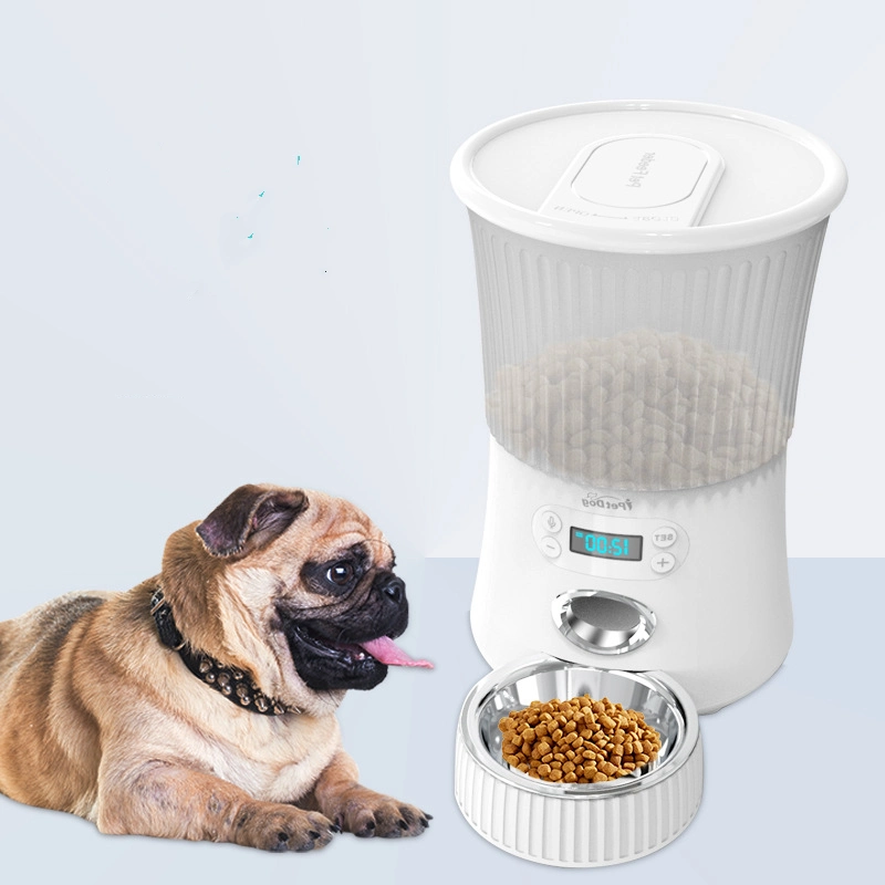 Automatic Wi-Fi Enabled Smart Pet Feeder Dog Food Dispenser for Cats and Dogs