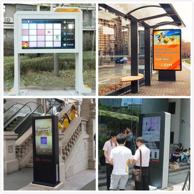 2000nit Ultrathin Outdoor Waterproof Display with Android System