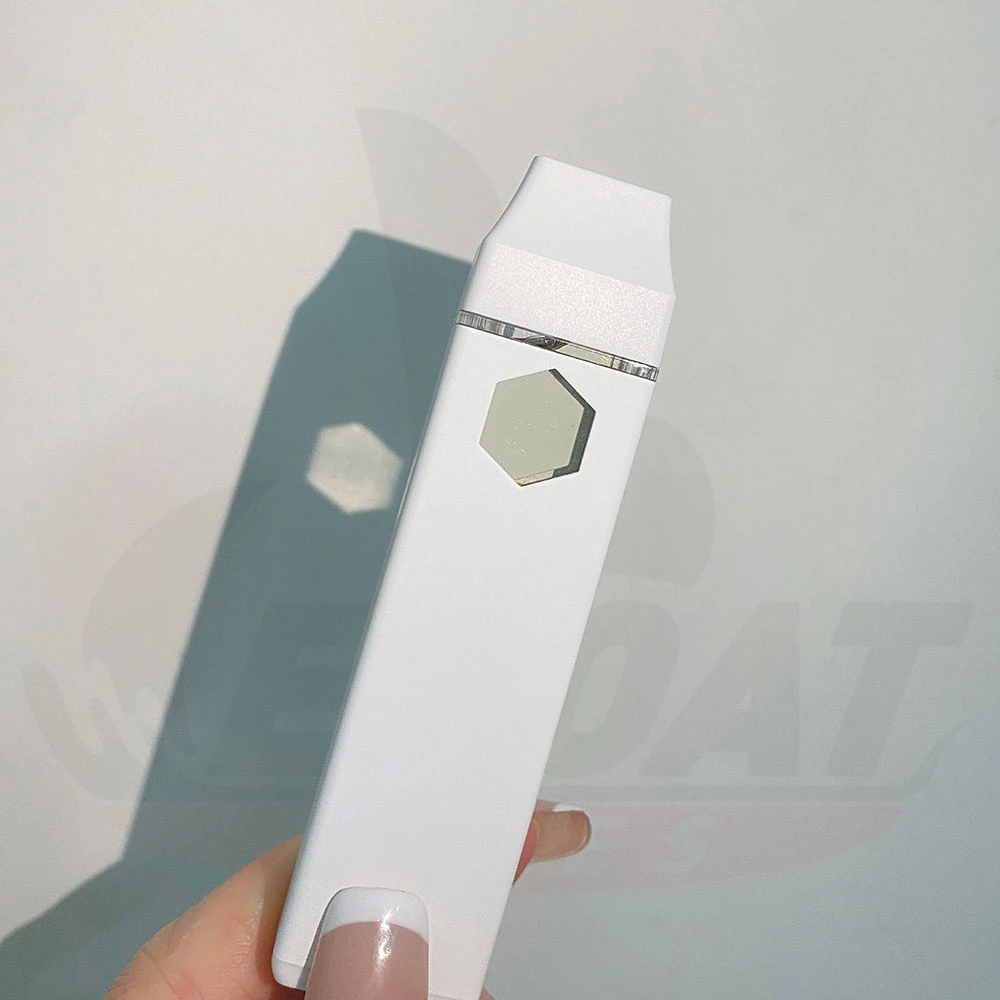 OEM/ODM 1ml 2ml Empty E-Cigarette Etched Heating Vape Pen Cartridge Built in One D8 D9 Disposable Vape Pod Device