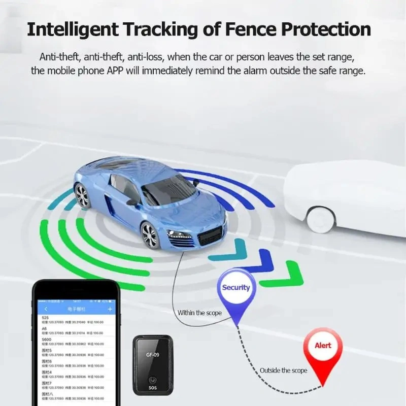 Long Standby Mini Car GPS Tracker Real-Time Location Tracking Device for Vehicle/Person/Pets