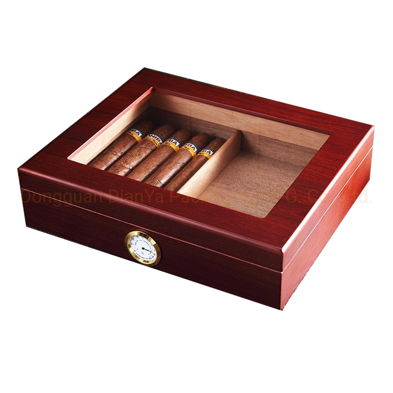 Wholesale Cigar Humidor Boxes with Divider and Window