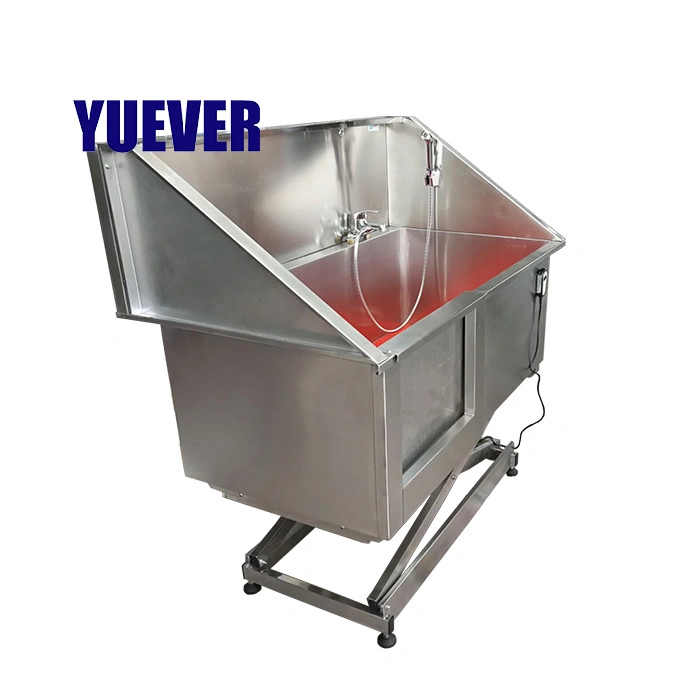 Pet Cleaning Appliances Stainless Steel Electric Lift Pet Beauty Bath Tub Pet Dog Grooming Tub for Animals