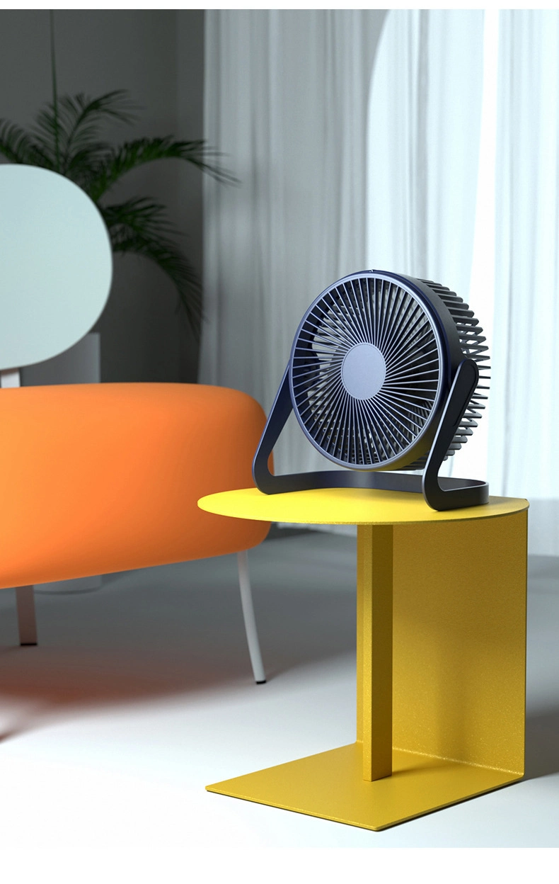 360&deg; Rotating USB Desktop Fan Mini Adjustable Portable Electric Fan Summer Air Cooler Small Fan for Home Office