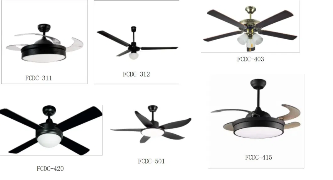 3 Blade Regulator 48&quot; Living Room Use 48 Inches Ceiling Fan Without Light 56inch/36inch