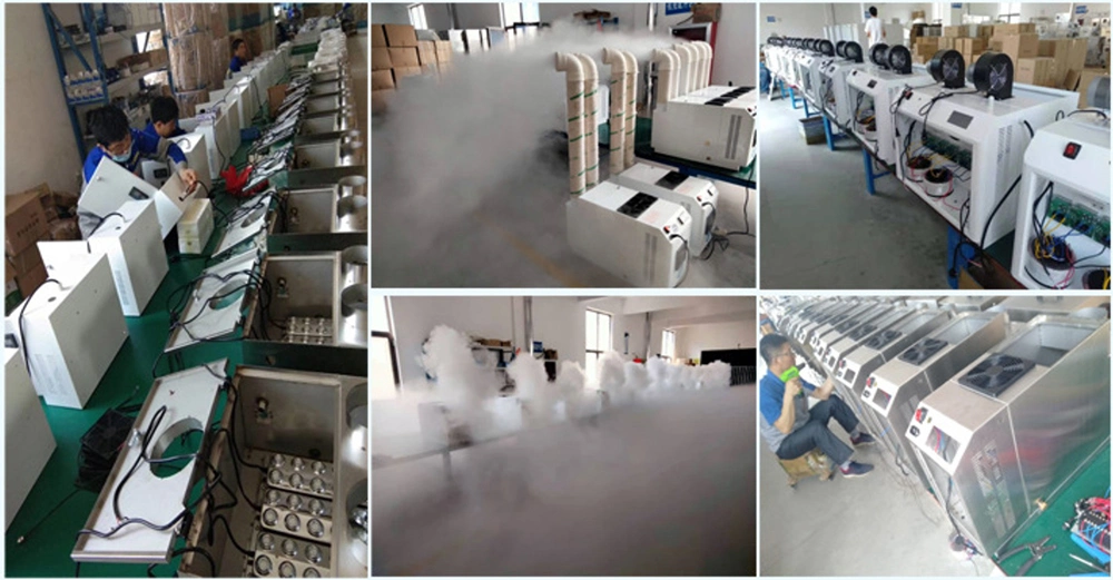 Cigarette Factory Tobacco Humidifier Ultraosonic 24L/Hr for Large Room Humidification