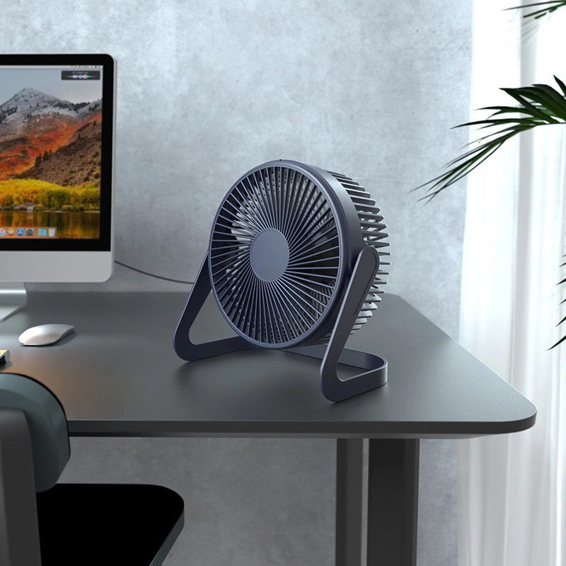 360&deg; Rotating USB Desktop Fan Mini Adjustable Portable Electric Fan Summer Air Cooler Small Fan for Home Office