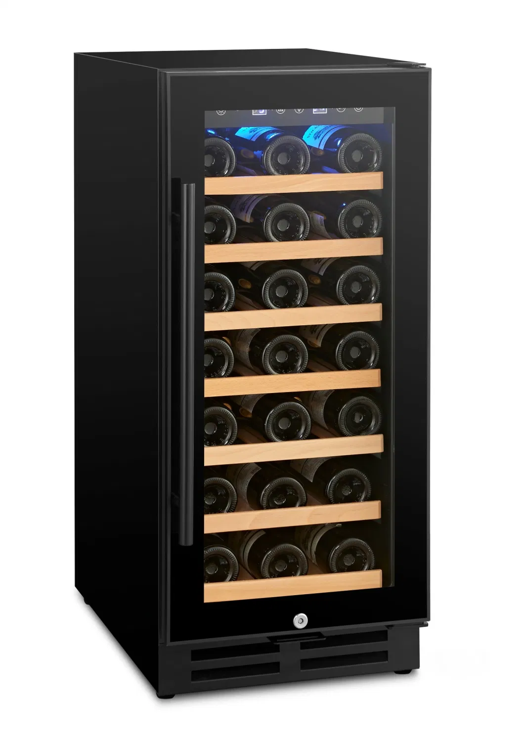 Jiufu Factory Wholesale Popular Domestic 30 - 50 Bottles Wine Coolers Chiller Appliance Humidor