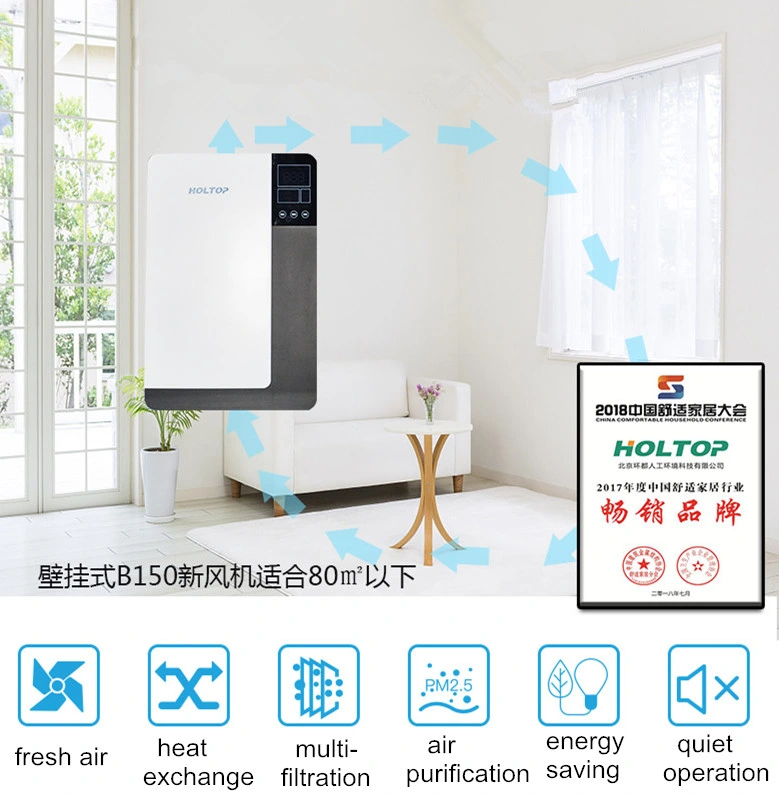 Erv Hrv Intelligent Control Smart Air Cleaner Automatic Freshener