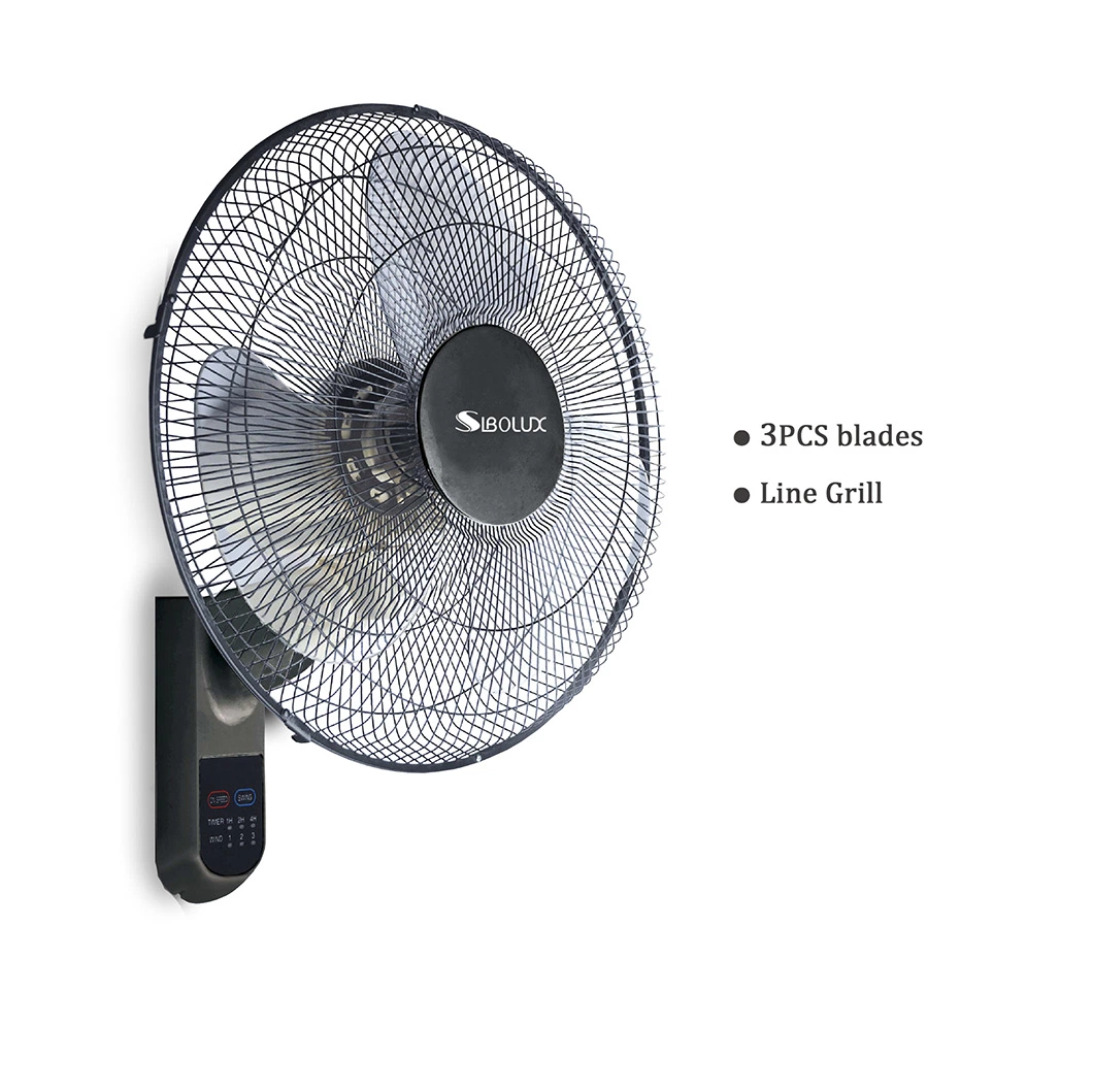 Smart Home Appliance Wall Mounted Fan Electrical Wall Mount Fan Air Cooling Fans Oscillating Wall Fan with Remote