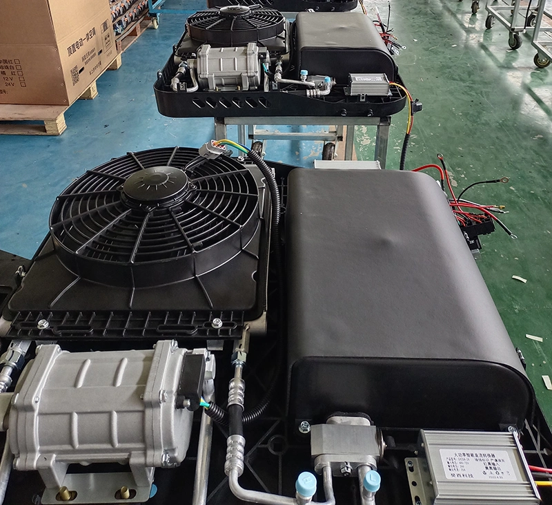 12V 24V Parking Air Conditioners Conditioning Rooftop Package All-in-One Parking Air Conditioner