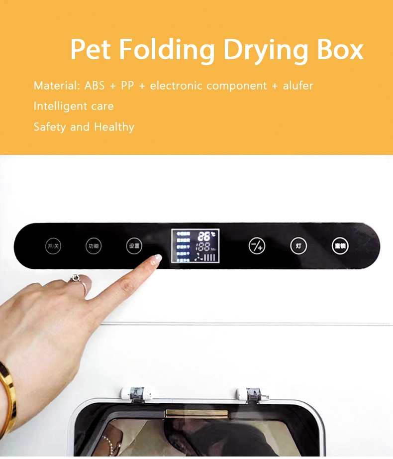 Best Selling Low Noise Ball Shaped Smart Pet Hair Dryer Room Automatic Pet Drying Box for Teddy Cats