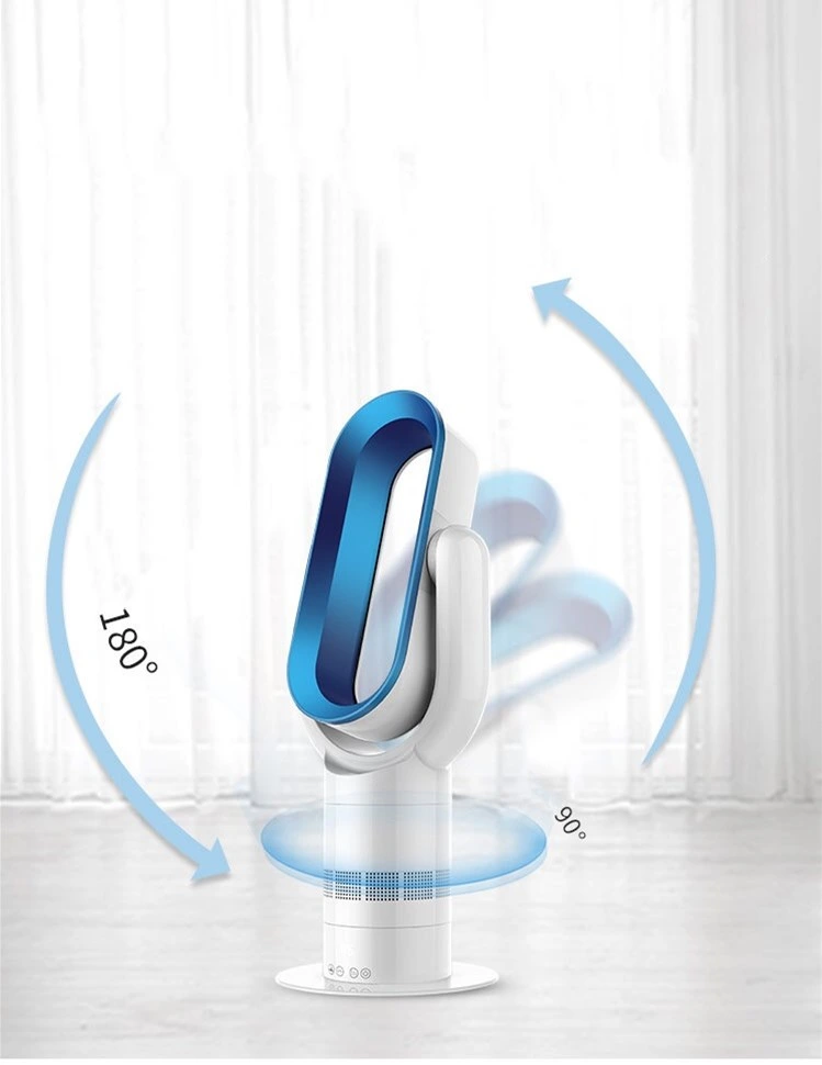 Household Hot Cool Heater Overheat-Protection Heater Mini Portable Desktop Stand Bladeless Fan