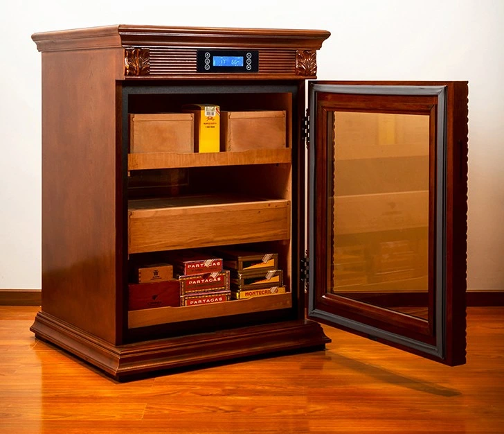 Gorgeous Larger Humidity Cigar Humidor Storage Cabinet
