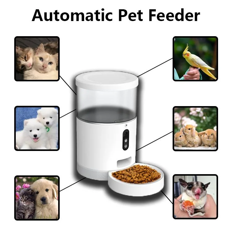 Dog Cat Smart Pet Feeder Camera WiFi Mobile Phone APP Remote Control Pet Feeder