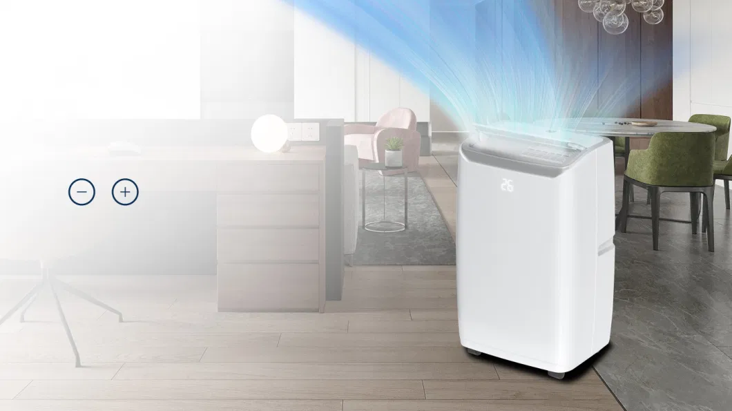 Factory Price Intelligent Portable Air Conditioner with Highly Dehumidifier