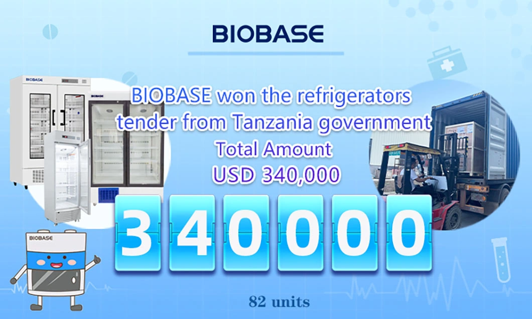 Biobase Hot-Sale Portable Car Refrigerator Mini Medical Vaccine Refrigerator Freezer