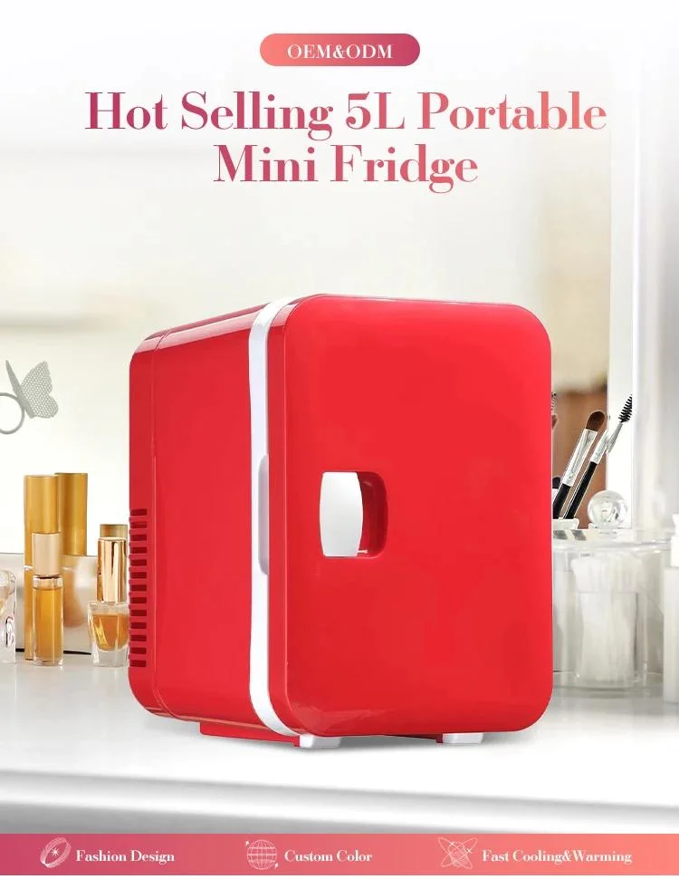 Makeup Fridge DC 12V Mini Beauty Fridge for Cosmetics