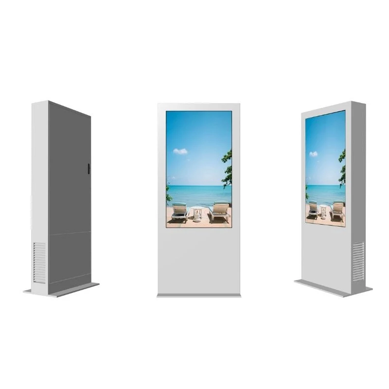 Cheap 2500nits 86 Inches Outdoor Freestanding Dooh Digital Signage