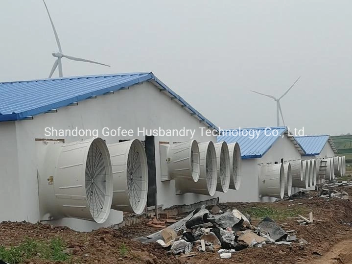 Intelligent Smart Fiberglass Cone Cooling Ventilation Exhaust Fan for Poultry House Livestock Farm