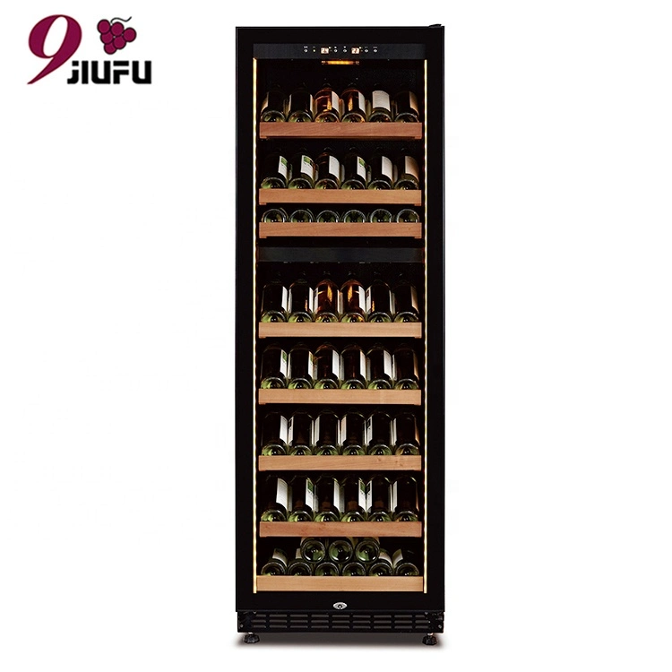 420L High Quality Humidor Constant Temperature Wine Cooler with Sapele Shelves Electric Wine Cooler Refrigerator Firdge Mini Fridge