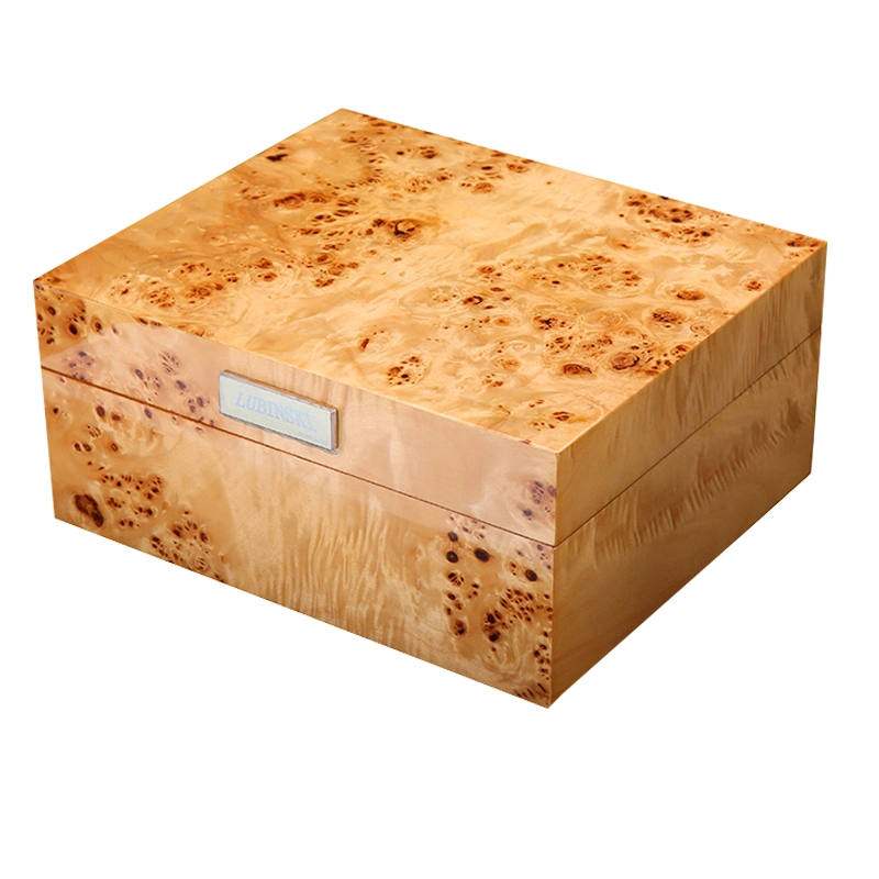 Wooden Cigar Box with a Divider Wholesales