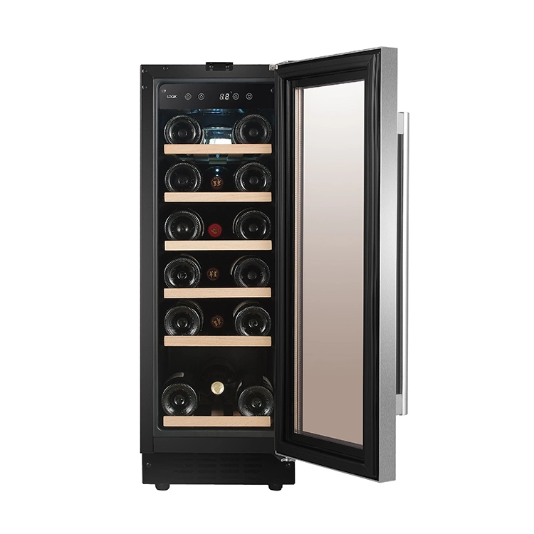 OEM Home Appliance Small Compressor Wine Cellar Electric Wine Cooler 18 Bottles &prime;builtin&prime; Type